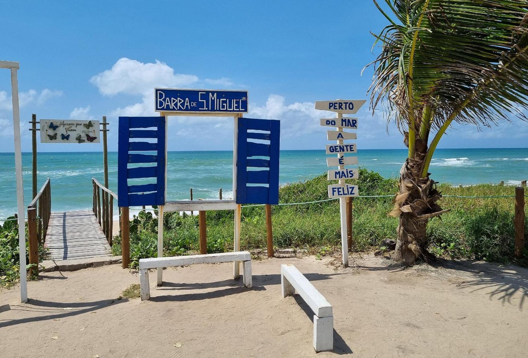 Areias Do Mar ! 3 Quartos Com Varanda A212 바라 데 상미겔 외부 사진
